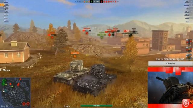 Wot Blitz ● Как правильно играть на КВ-2 ● ГАЙД ПО КВ2 смотреть онлайн