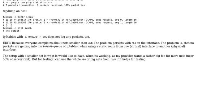 DevOps & SysAdmins: static ipv6 route into a lxc container (2 Solutions!!) смотреть онлайн