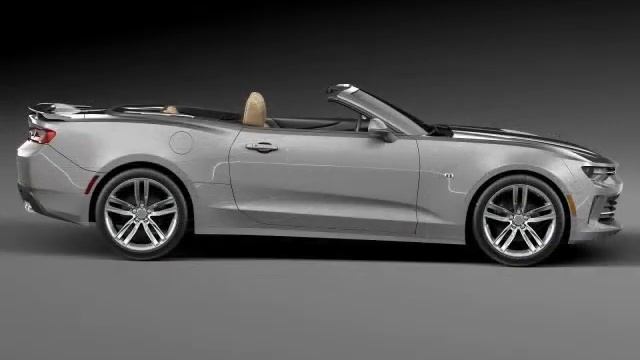 3D Model Chevrolet Camaro RS convertible 2016 3D Model at 3DExport.com смотреть онлайн