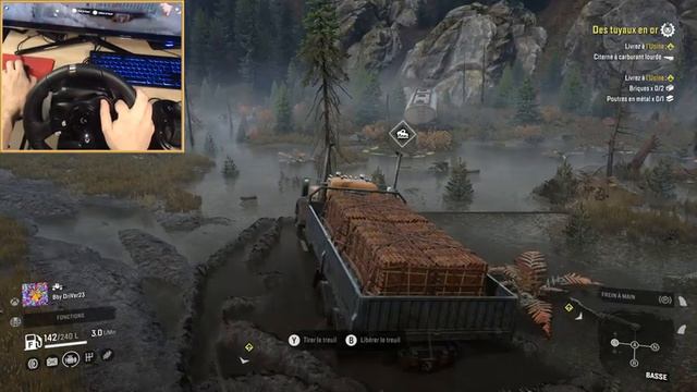 SNOWRUNNER #01 Logitech G920 (PC) смотреть онлайн