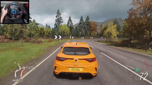 Forza Horizon 4 - Renault Megane R.S - Logitech G923 Gameplay смотреть онлайн