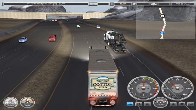 18 Wheels of Steel American Long Haul walkthrough part 4 смотреть онлайн