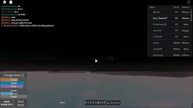 ROBLOX DINOSAUR WORLD MOBILE - EXPLORING AND FIGHTING WITH MY ALLOSAURUS смотреть онлайн