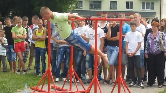 Ратуцкий Александр - Фестиваль Воркаута в Бобруйске смотреть онлайн
