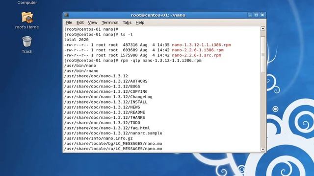 Управление пакетами в CentOS 5.8 смотреть онлайн