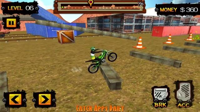 Trials Gold 3D Racing Android & iOS Gameplay HD смотреть онлайн
