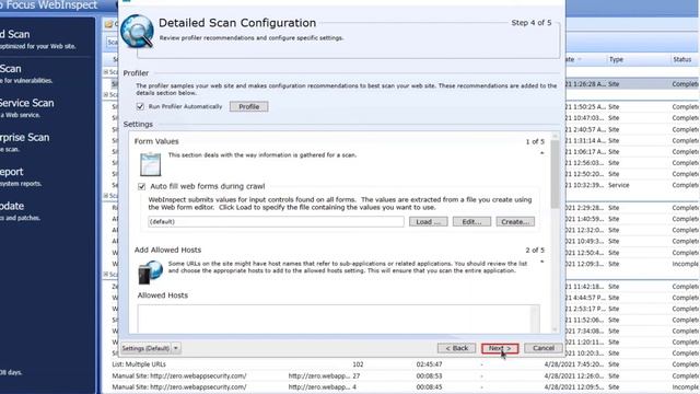 Run a Basic Scan Again with the WebInspect Java Agent смотреть онлайн