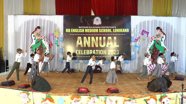 27. School Chale Hum (Dance) - HD English Medium School Gathering Dance - 2022-23 смотреть онлайн