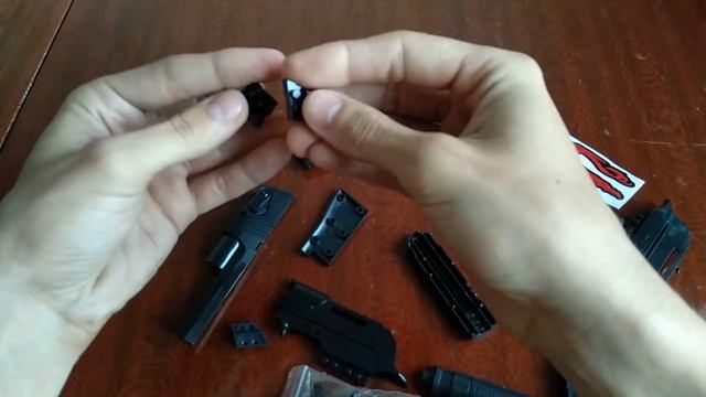 Детский конструктор пистолет Desert Eagle смотреть онлайн