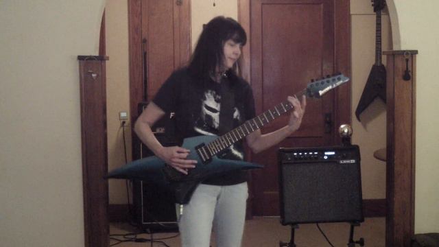 Demo of my 1985 Ibanez XV500. Freestyle with drum preset. смотреть онлайн