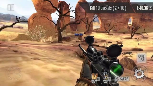 Deer Hunter Classic gameplay Android and iOS bear hunting (rifle, shotgun, machinegun) смотреть онлайн