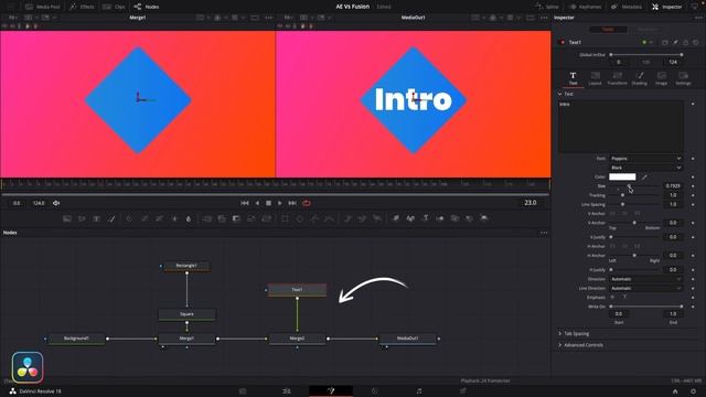 DaVinci Resolve Fusion Basics for After Effects Users смотреть онлайн