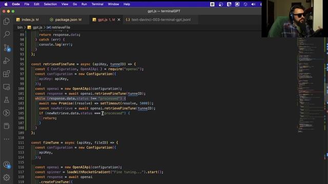 Fine-tuning with openAI API my chatGPT CLI (terminalGPT) - [5] смотреть онлайн
