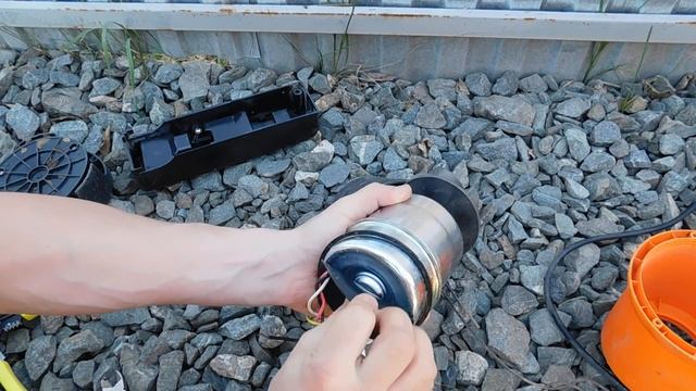 Ремонт, как разобрать дренажный,фекальный погружной насос Вихрь дн-900 доработка своими руками 100%