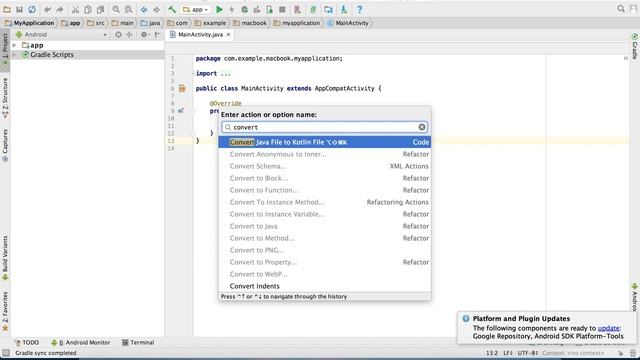 Kotlin Android - How to convert an android project to kotlin смотреть онлайн