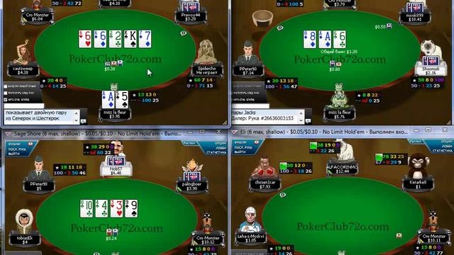 NL10 6max Full Tilt обучающее покер видео смотреть онлайн