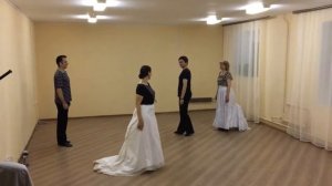 Французская кадриль, 6-я фигура. Finale. (1870 г.)