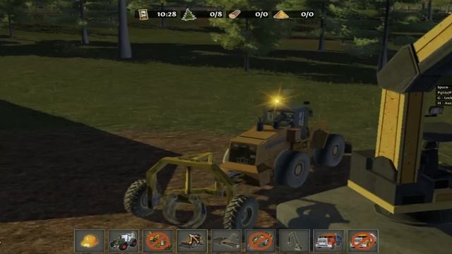 Woodcutter Simulator 2012 Gameplay смотреть онлайн
