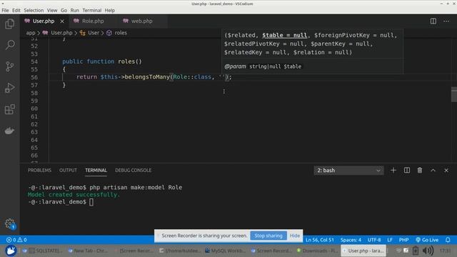 Laravel Eloquent Relationships - Many to Many - [Latest 2021] #laravel смотреть онлайн