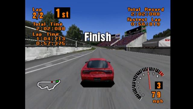 PS 1 - Gran Turismo (1997) - Arcade Mode - EP 62 - GRAND VALLEY EAST - FCRX7 - DIFFICULT [WIN+0.003 смотреть онлайн