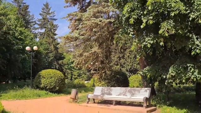 Каскадная лестница! Гуляем в парке! Катаемся на великах! Долина роз! смотреть онлайн