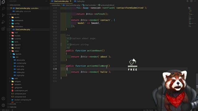 05 Tutorial Yii Framework 2 - Routing смотреть онлайн