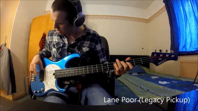 Seymour Duncan Basslines Pickup vs Lane Poor (Legacy Pickup) Comparison смотреть онлайн