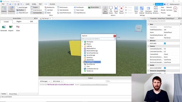 Roblox Studio How to Find Explorer Tab and Properties Tab смотреть онлайн
