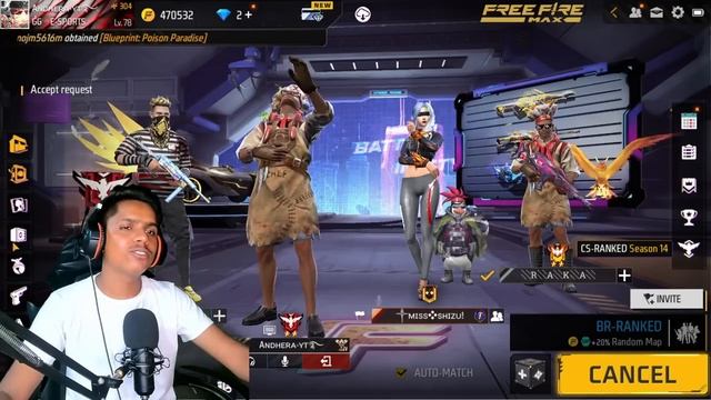 TOP 1 GLOBAL PLAYER VS 3 RED CREMINAL || GRANDMASTER PLAYER CALL ME NOOB || BADGE 99 VS HACKER смотреть онлайн