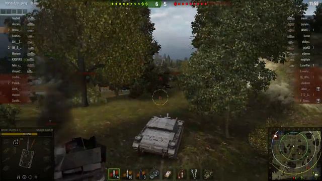 2016 10 WOT World of Tanks Tier 4 STUG III 7 kills in an aggressive FFG game style. смотреть онлайн