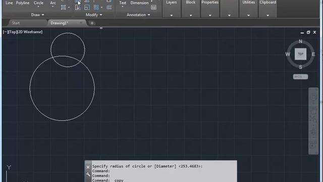 17 Manipulating and Modifying Object Copy Using AutoCAD 2019 смотреть онлайн