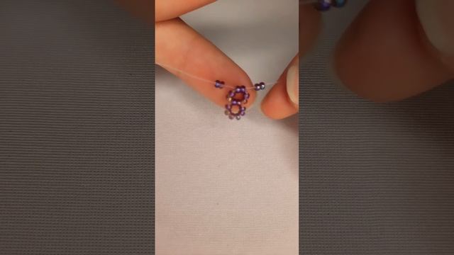 красивое кольцо♡ #рекамендации #бисер #бисероплетение #творчество #туториал смотреть онлайн