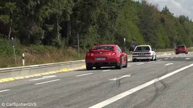 Cars Leaving Nürburgring Tankstelle - R34 GTR, BMW M, Sleepers, GT2RS, EPIC GTR's, 570S, WRX STI Et