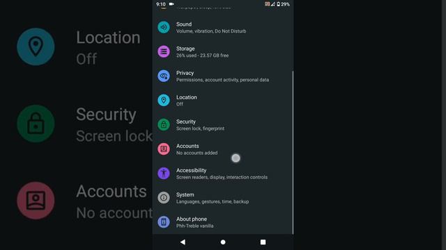 AOSP Phh Android 11 R GSI | Project Treble ROM