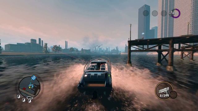 Прохождение игры Saints Row: The Third. Угон машин 8. Катер Miami. Сансет-Парк. смотреть онлайн