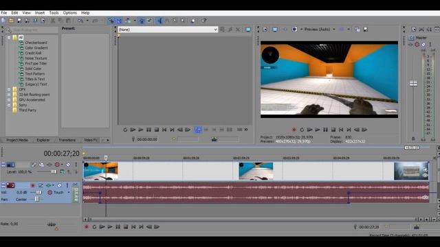 Как монтировать видео в Sony Vegas Pro (для новичков) смотреть онлайн