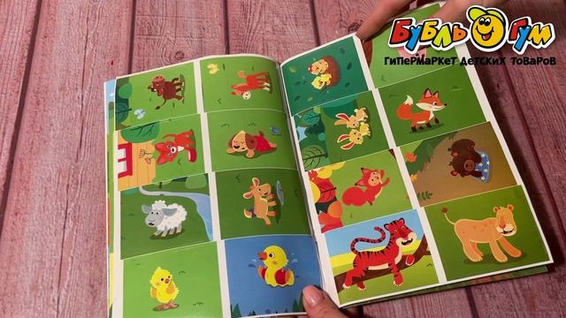 Книга Загадки с наклейками Найди малыша с 2лет Салтанова В.