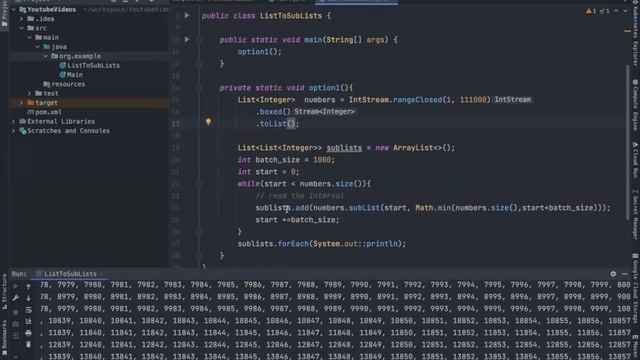 Split Large List into Smaller SubLists ( 3 options ) смотреть онлайн