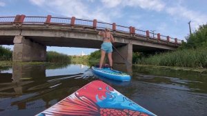 Сплав на Сапбордах в Суздале по реке Каменка / Сапборд с Алиэкспресс / SUP-board