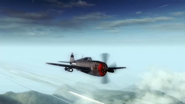 Flying Tigers Shadows Over China XB1 games P-47. смотреть онлайн