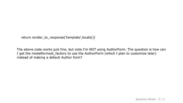 Django : Using a custom form in a modelformset factory? смотреть онлайн