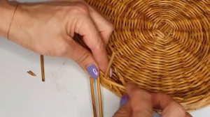 Мастер класс плетения блюда для яиц и кулича на пасху из бумажной лозы DYI