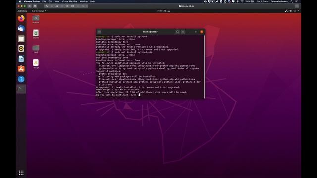 How to Install Python 3.8 & pip 3 on Ubuntu 20.04 смотреть онлайн