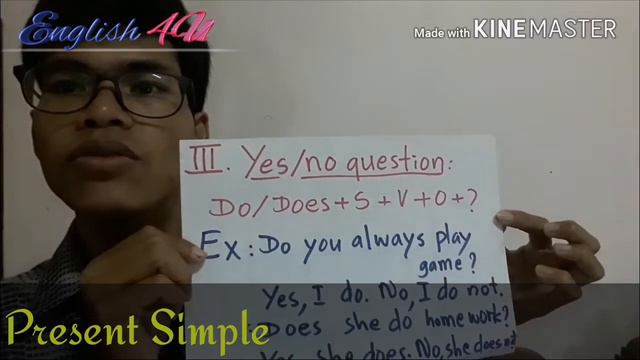 Bacsic Grammar, Present Simple. смотреть онлайн