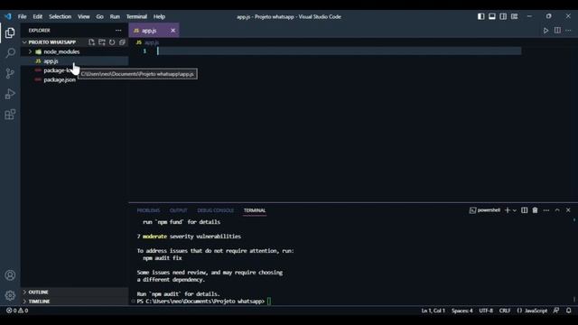 #01 - Como criar um bot de whatsapp usando wppconnect смотреть онлайн