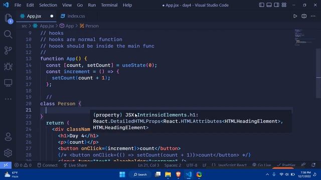 Day 04 | React online Workshop | useState Concepts смотреть онлайн