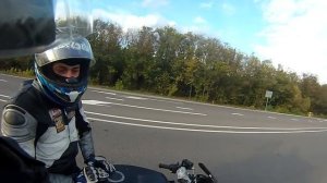 мото покатушка попытка догнать хонду дрозд) Новошахтинск