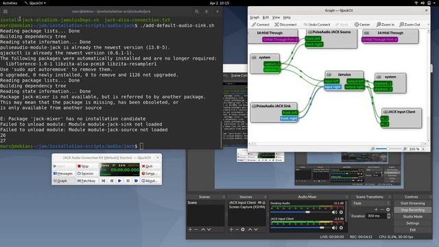 Jamulus with Microphone and System Sound (eg. Browser) смотреть онлайн