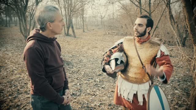 Позднеримский легионер IV века н.э.