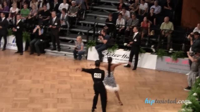 Alexei Silde - Anna Firstova, GOC 2010 Stuttgart, IDSF Grand Slam Latin, 3.round - Samba